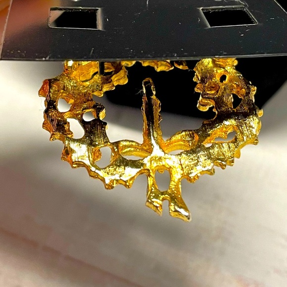 Christmas brooch unsigned - Picture 4 of 5